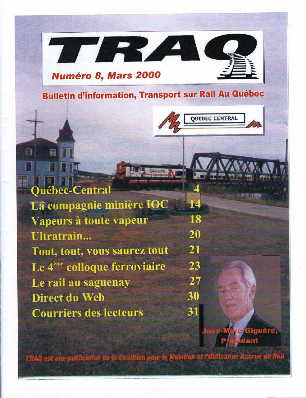 Rail Québec #008 mars/avril 2000