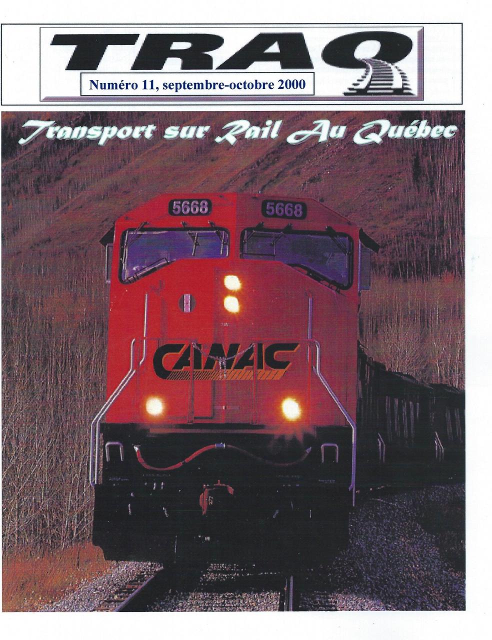 Rail Québec #011 septembre / octobre 2000