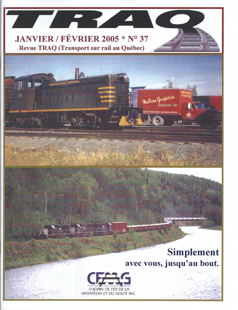 Rail Québec #37 Janvier / Février 2005