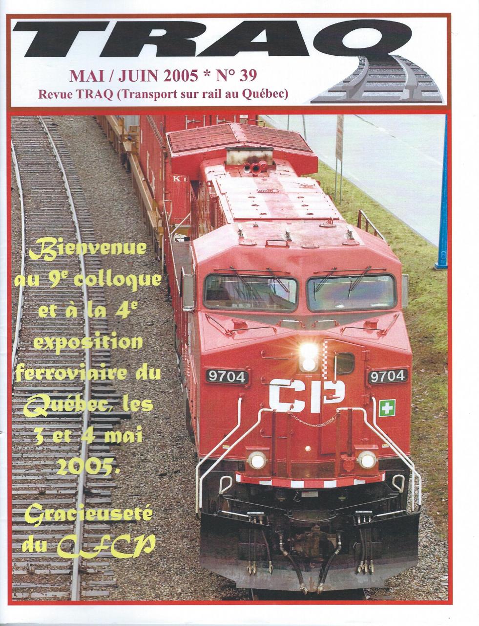 Rail Québec #39 Mai / Juin 2005