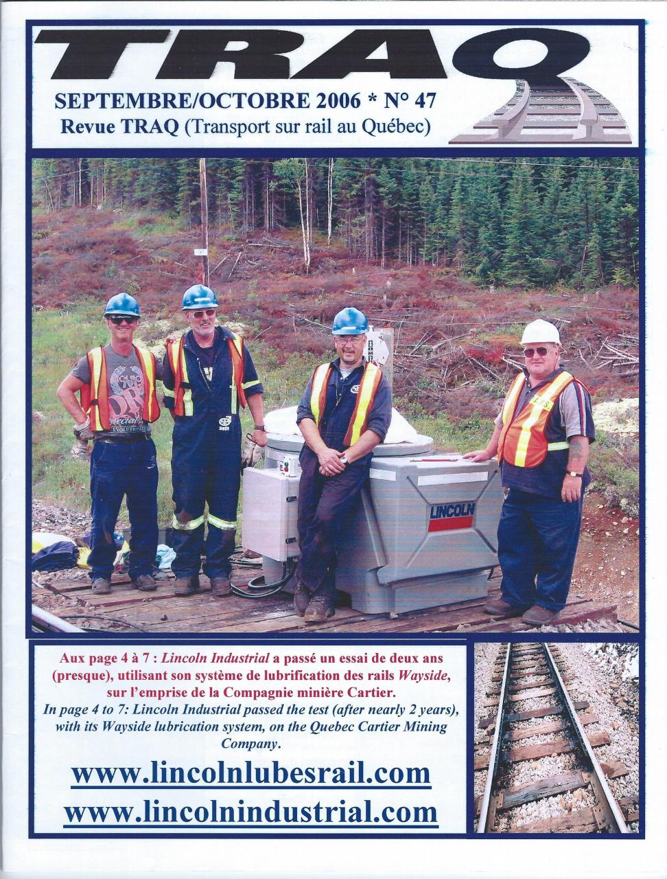 Rail Québec #047 Septembre / Octobre 2006