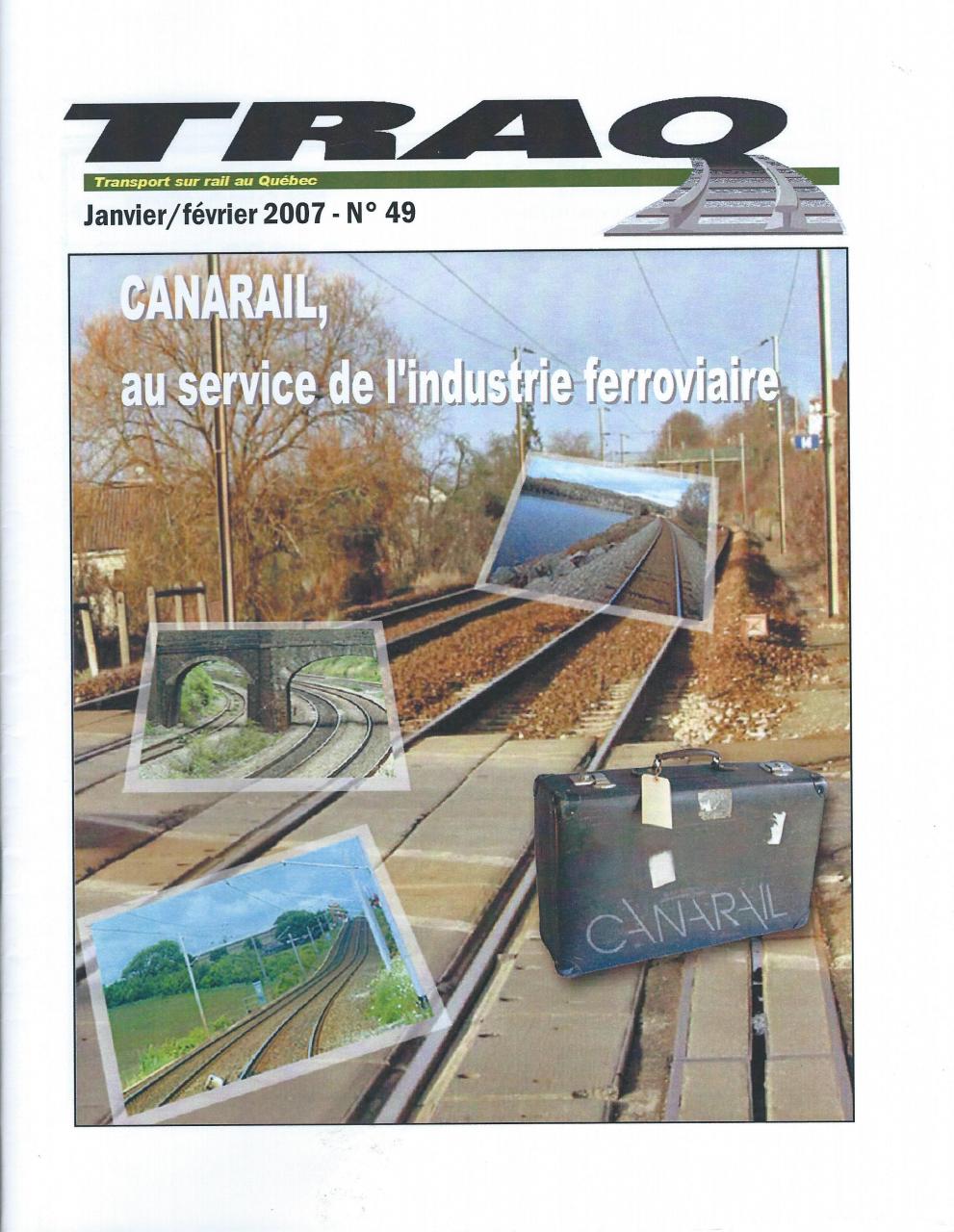 Rail Québec #049 - Janvier / Février - 2007