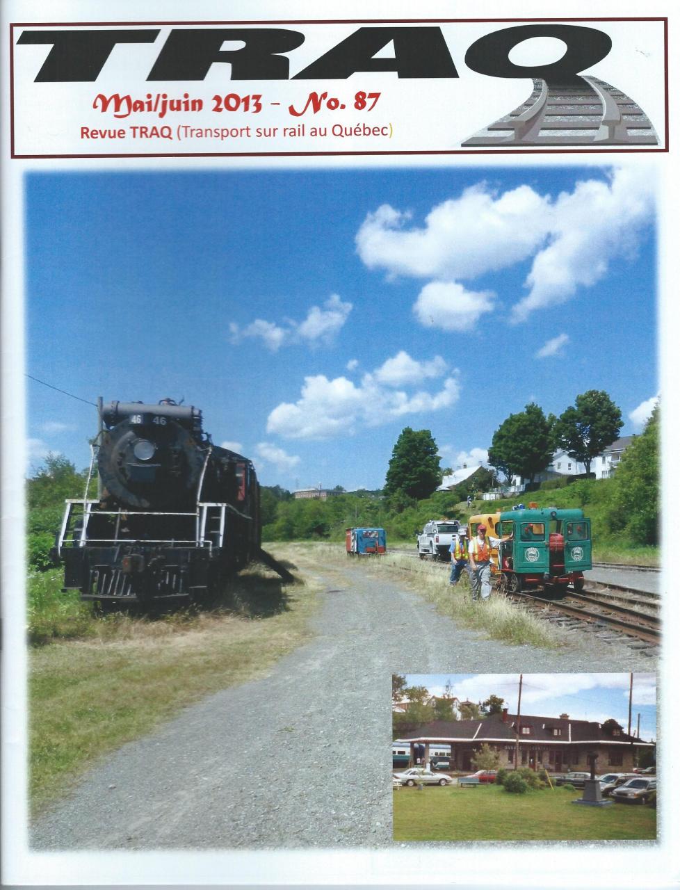 Rail Québec #087 - Mai / Juin - 2013